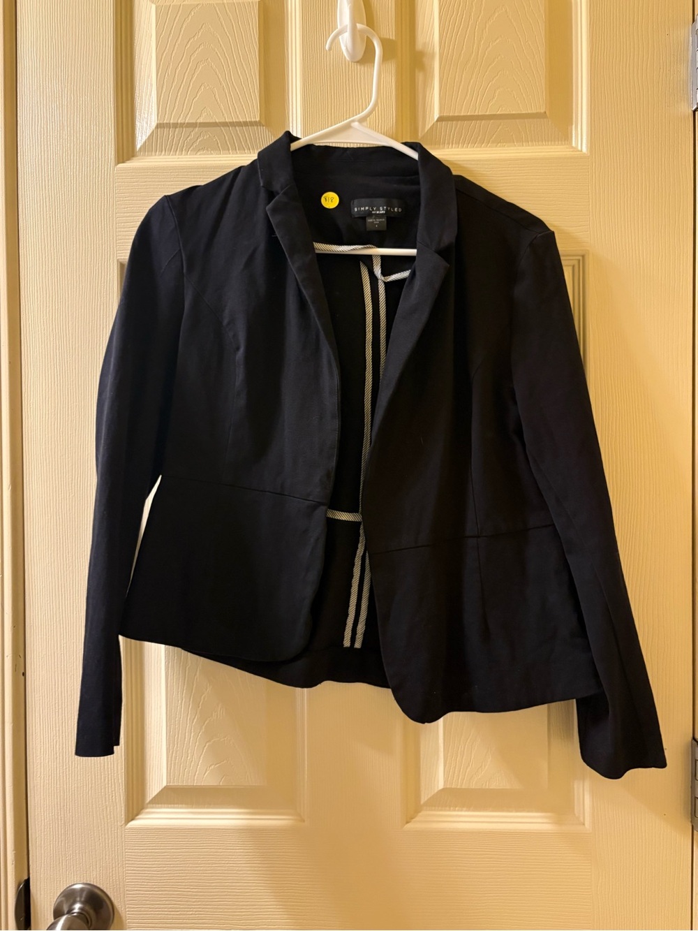 Simply Styled Casual Black Women's Blazer Jacket Size 4